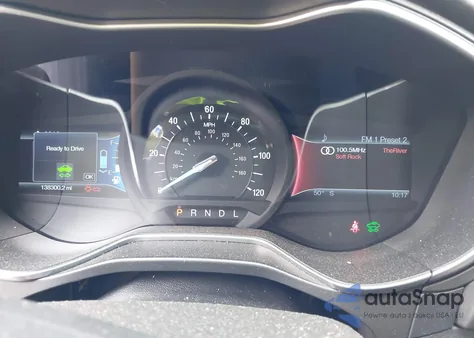 2014 Ford Fusion Hybrid Titanium z USA, uszkodzony, nr VIN 3FA6P0RU2ER211497